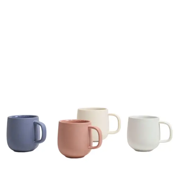 Morandi Color Matte Rounded Ceramic Mug