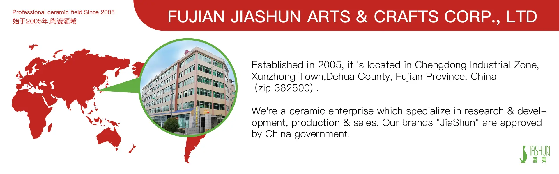 FUJIAN JIASHUN ARTS & CRAFTS CORP., LTD.