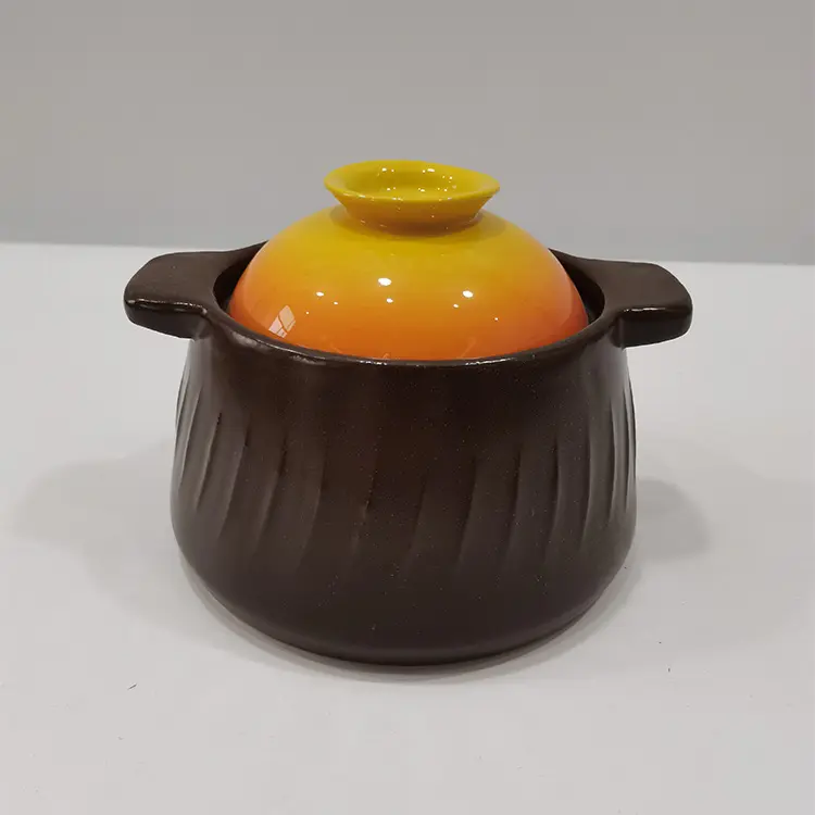 Volcano Design Ceramic Casserole Pot – 1.8L Ultra-Durable Oven-to-Table Cookw...
