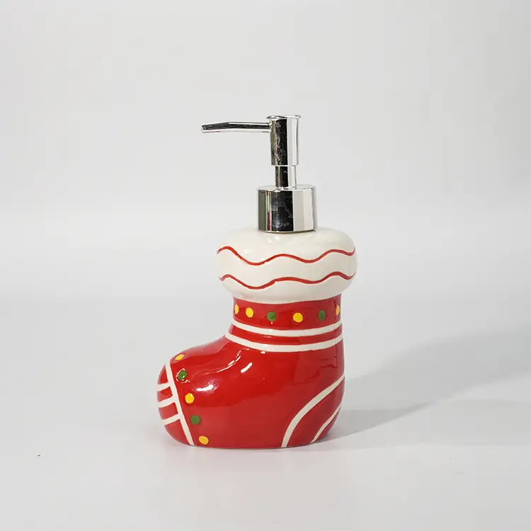 Artisan Craft Hand-Painted Ceramic Lotion Dispenser - Elegance in Every Detail (3).jpg