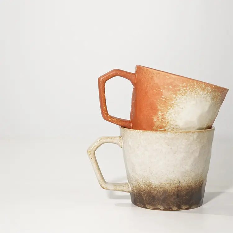 Wholesale Coffee Cups Creative Tea Japanese Coarse Pottery Clay Ceramic Retro Cup Mug Home Cross-border Gifts  (6).jpg