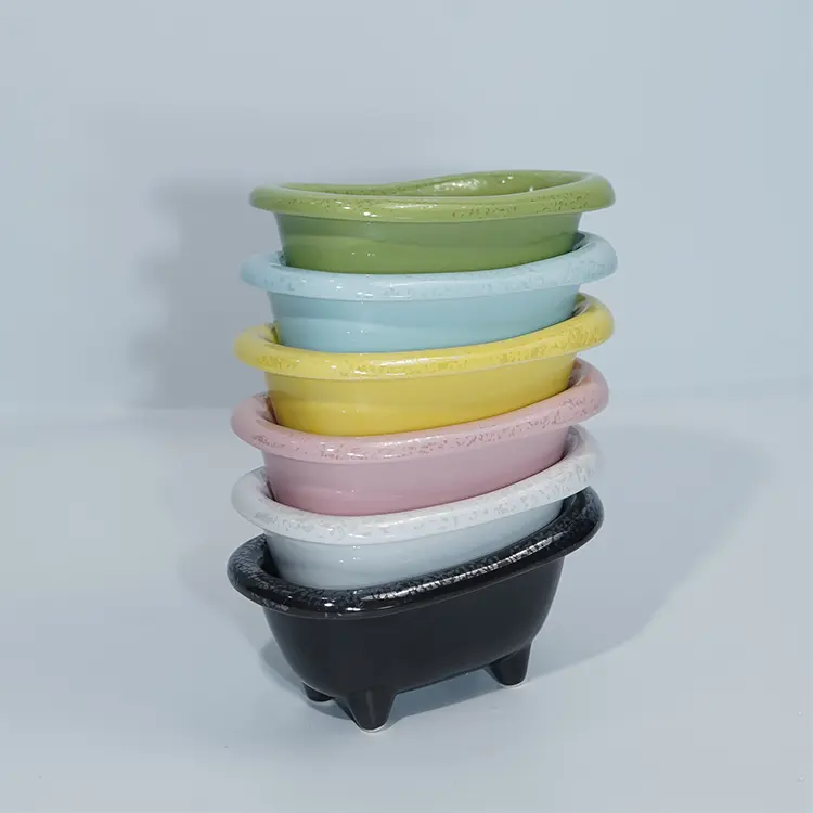 China Factory Custom Ceramic Claefoot Bathtub Multi Functional Storage Container (1).jpg